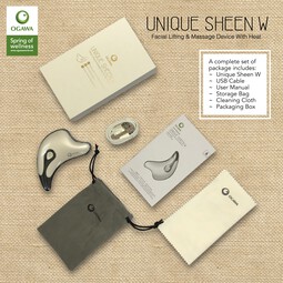 OGAWA Unique Sheen W Facial Lifting and Massage Device With Heat*